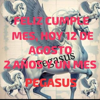 Pegasus Birthday Graphic