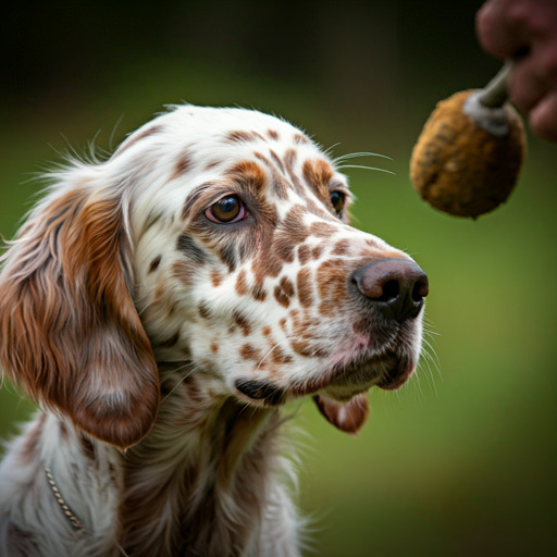 English Setter Dog Portrait