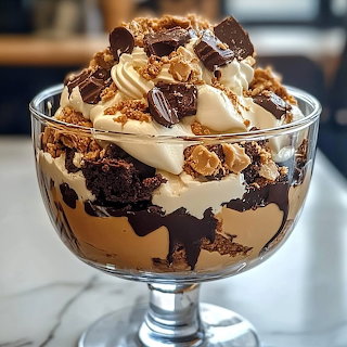 Chocolate Caramel Trifle Dessert