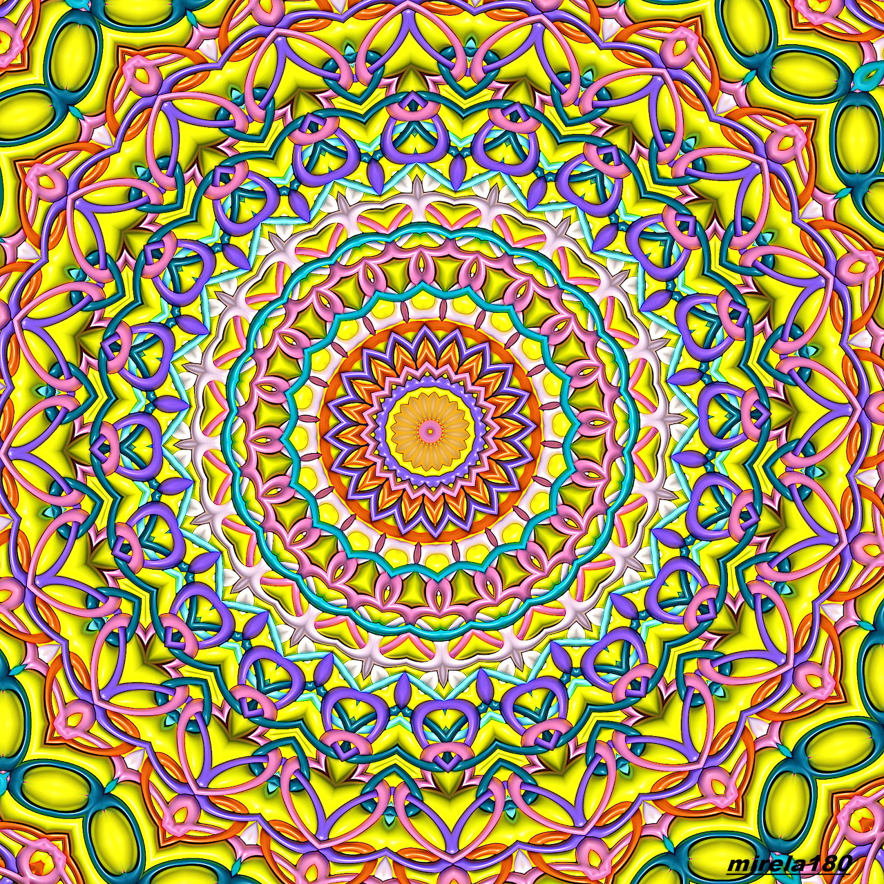 Vibrant Mandala Pattern