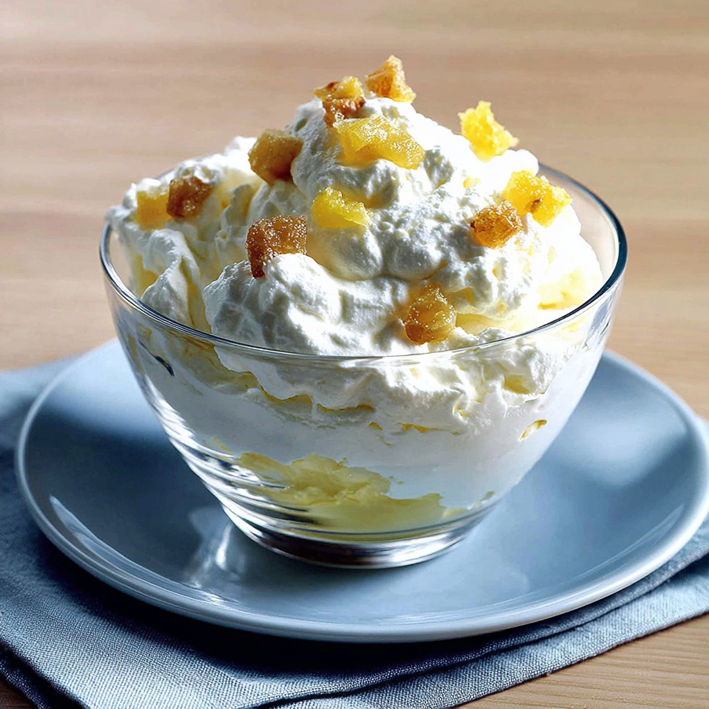 Lemon Mousse Dessert