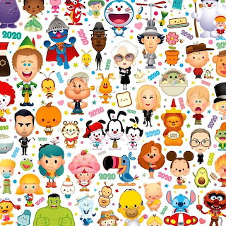 Cute Character Collage