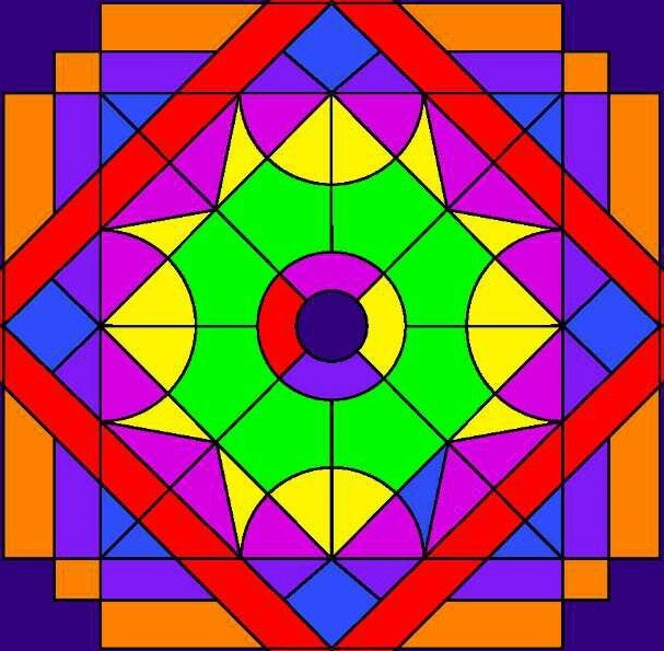 Geometric Mandala Pattern