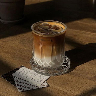 Iced Coffee Glass