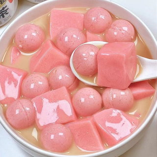 Pink Jelly Dessert