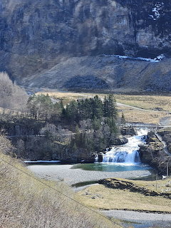 Norway Waterfall Valley