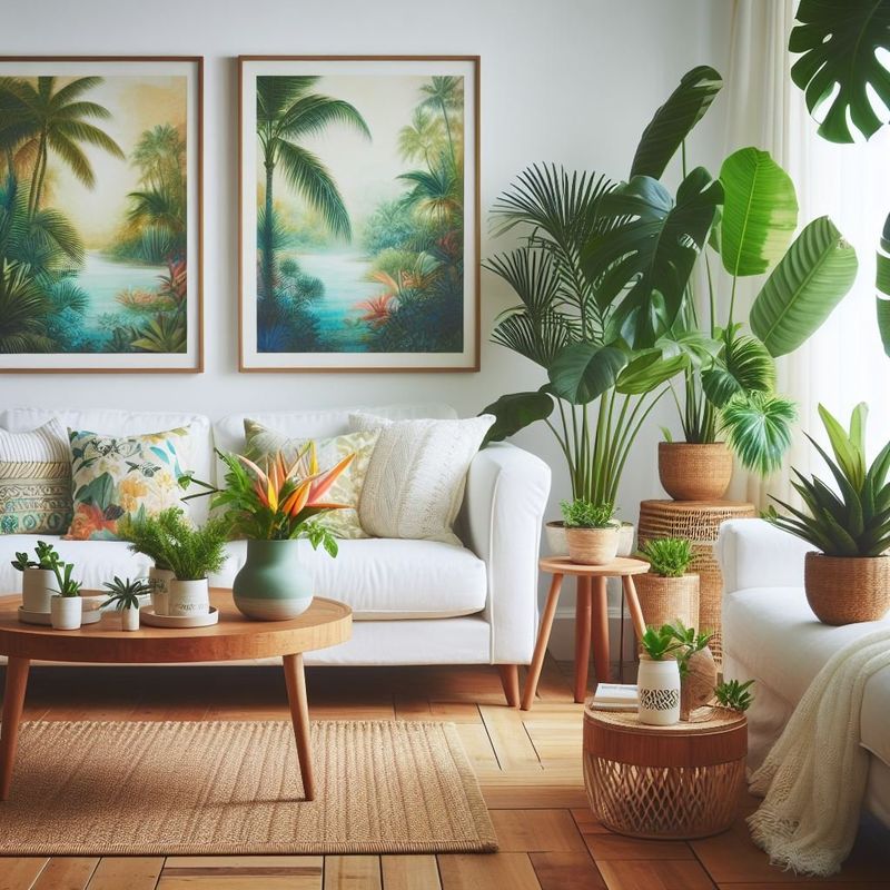 Tropical Living Room