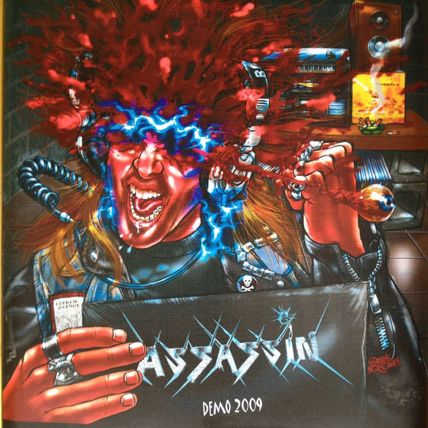 Screaming Heavy Metal Art