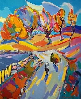 Colorful Abstract Landscape
