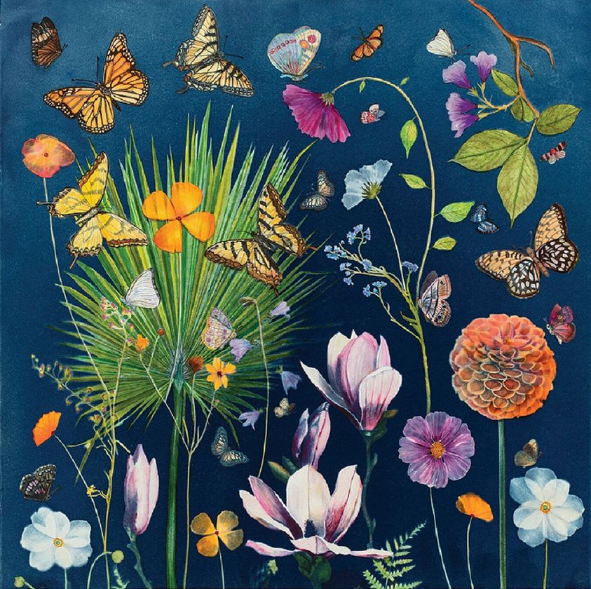 Flowers & Butterflies