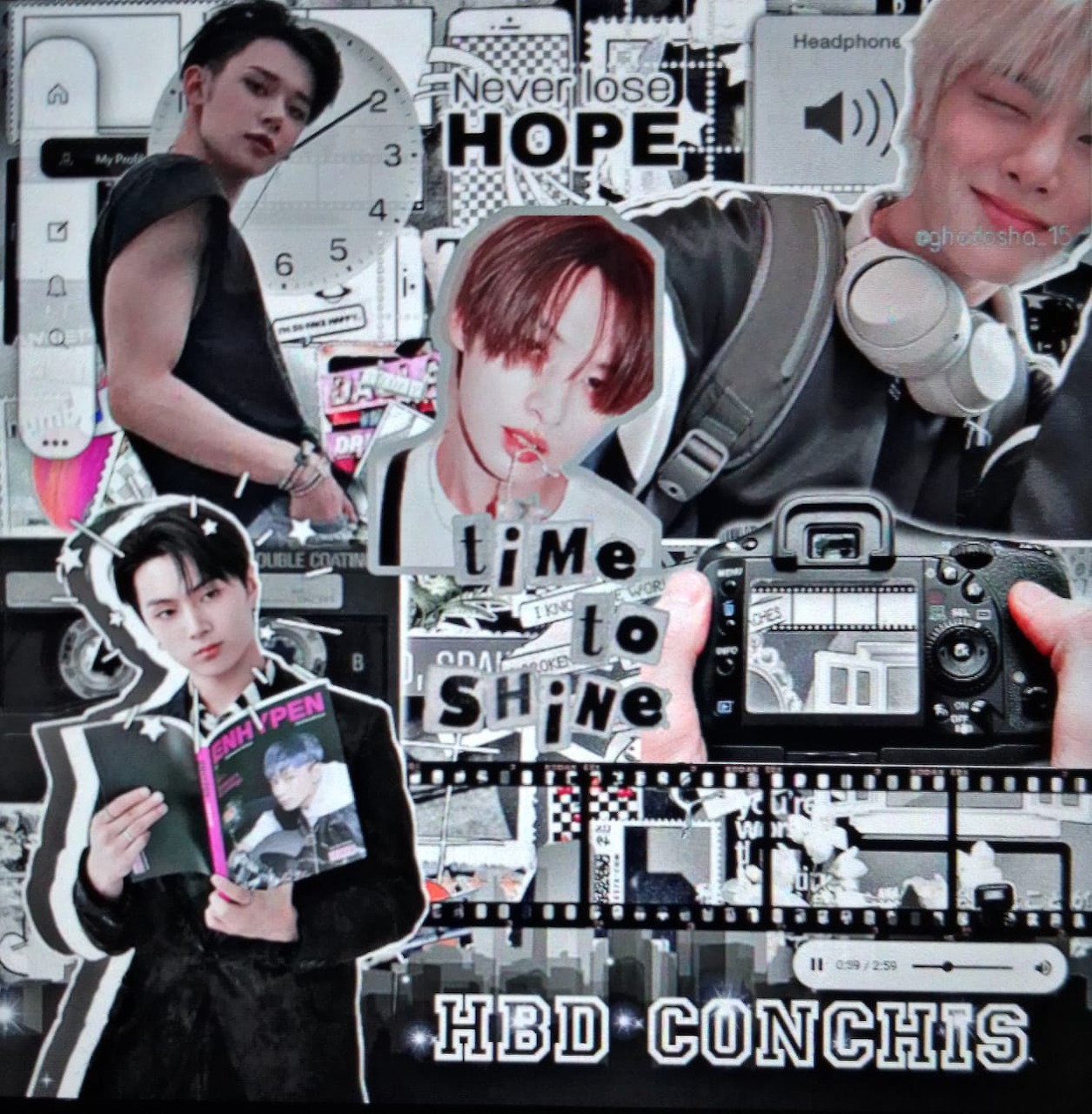 K-pop Photo Collage