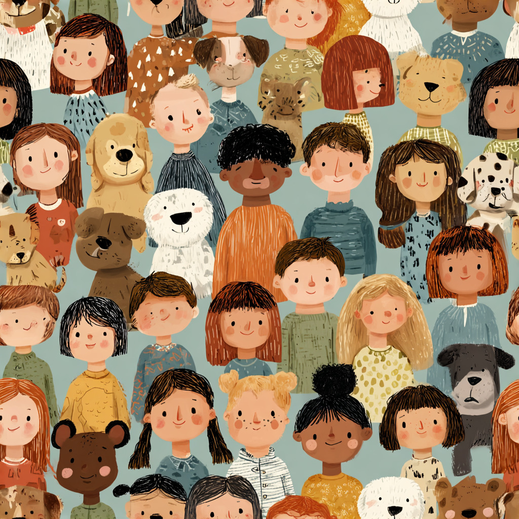 Kids and Puppies