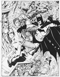 Batman Comic Book Art