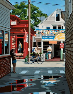 Seaside Town Alley