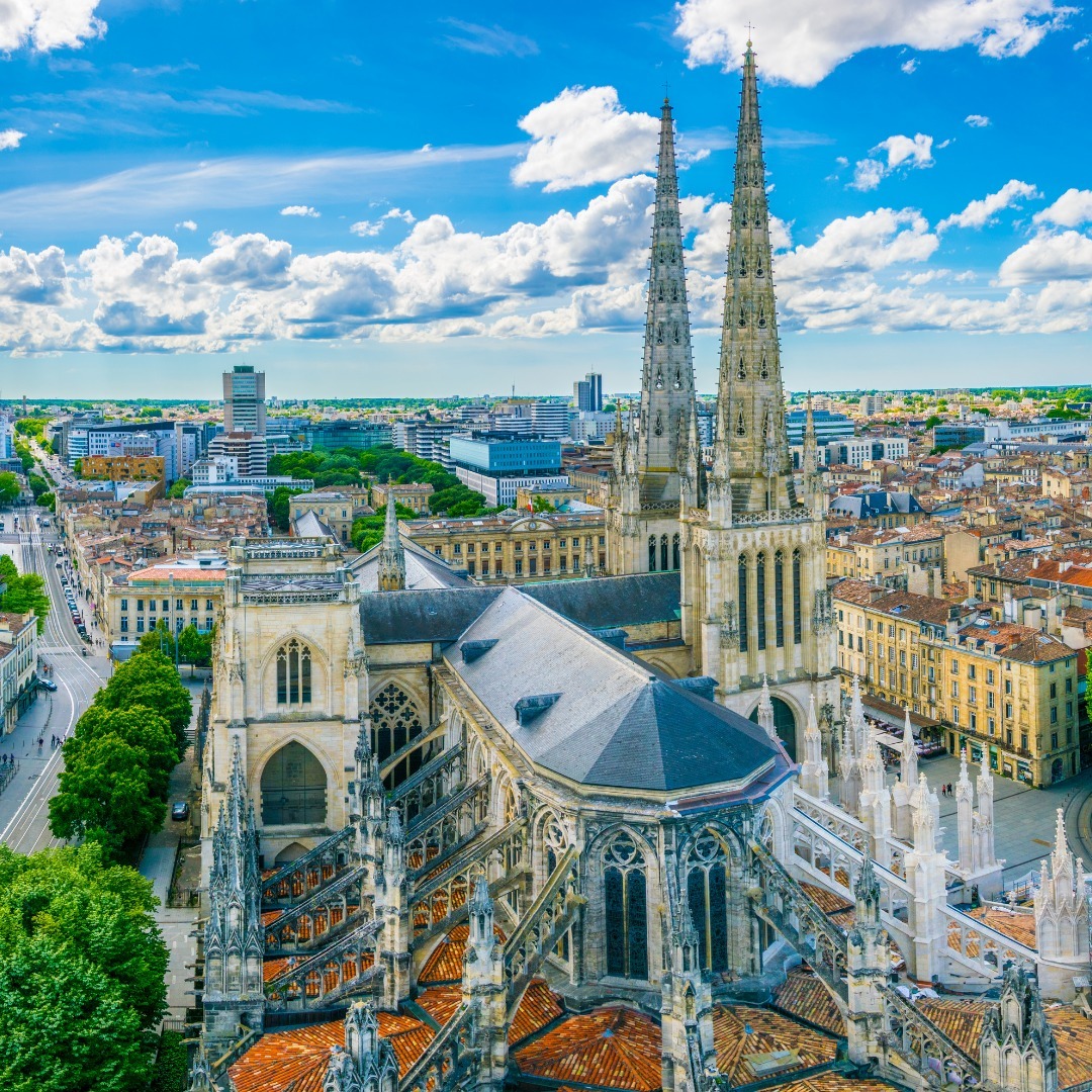 Gothic Cathedral Cityscape