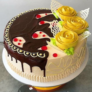 Chocolate Rose Cake