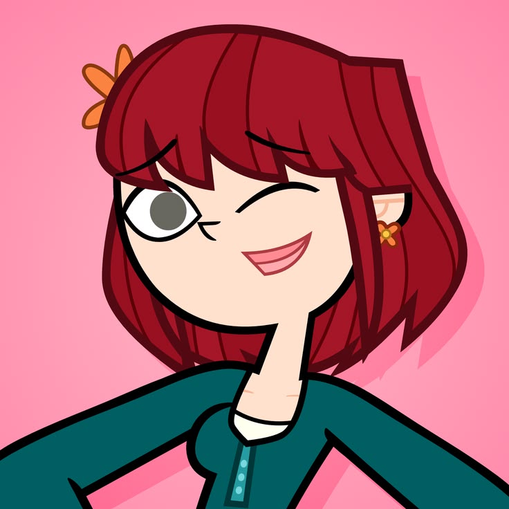 Red Hair Girl Cartoon