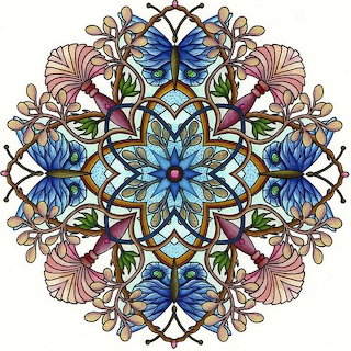 Butterfly Flower Mandala