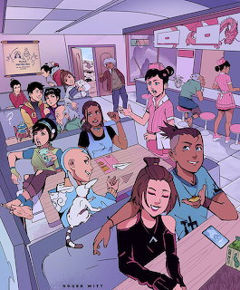 Avatar Classroom Scene