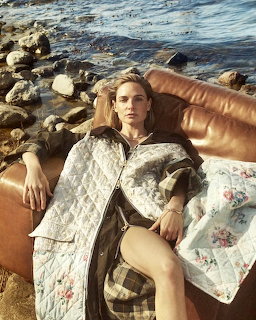 Rebecca Ferguson Beach Photoshoot