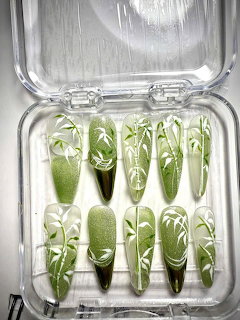 Bamboo Press-On Nails