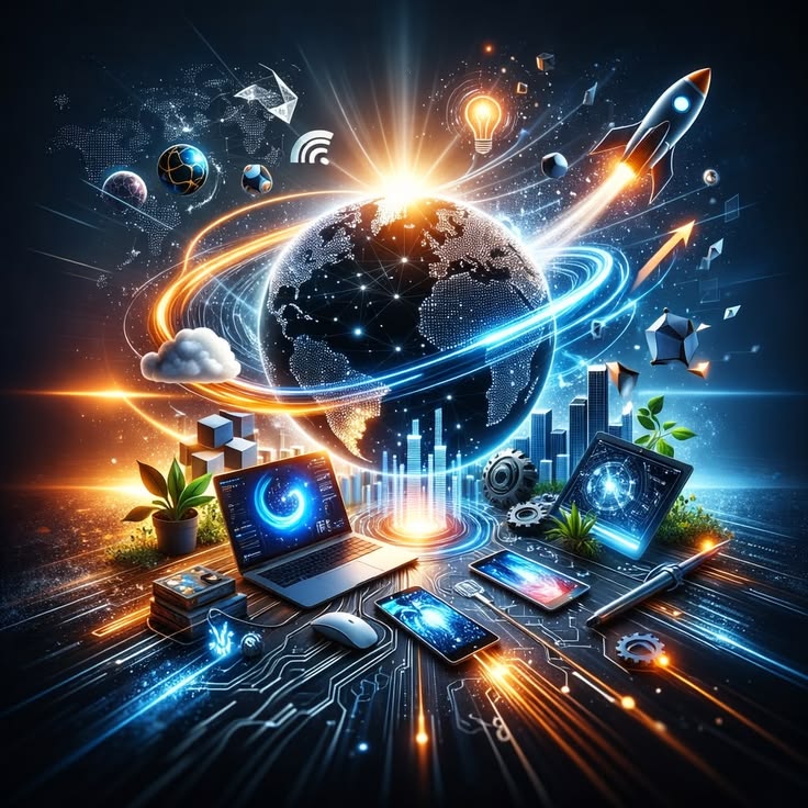 Digital Technology Space Network