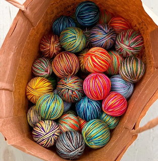 Colorful Yarn Balls