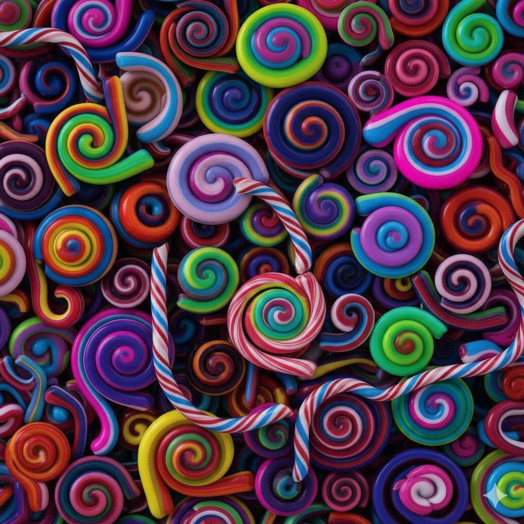 Candy Swirl Art
