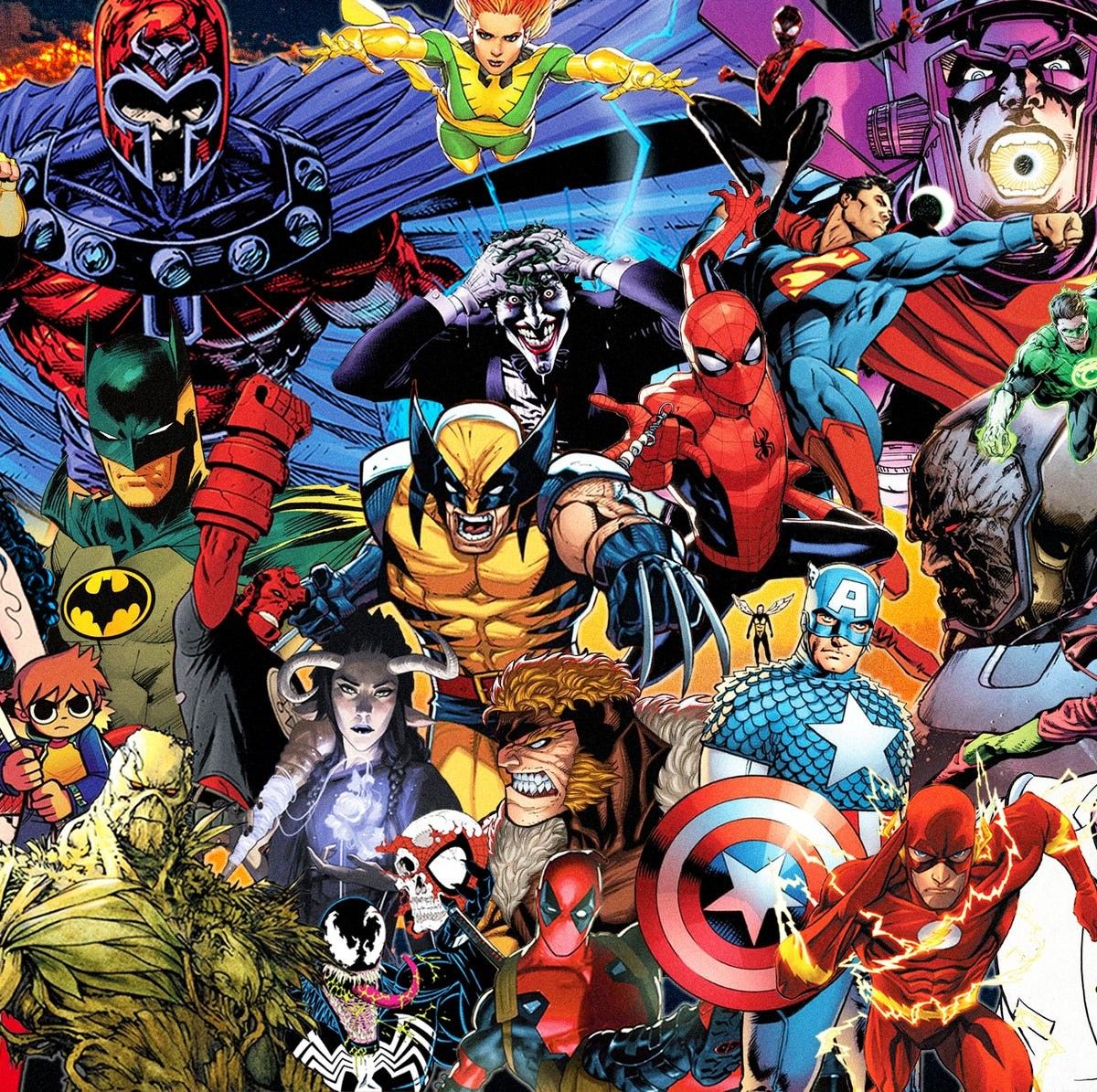 Marvel DC Heroes