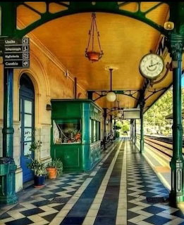 Art Deco Train Station