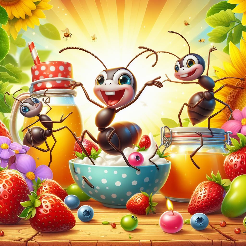 Happy Ants Party Celebration