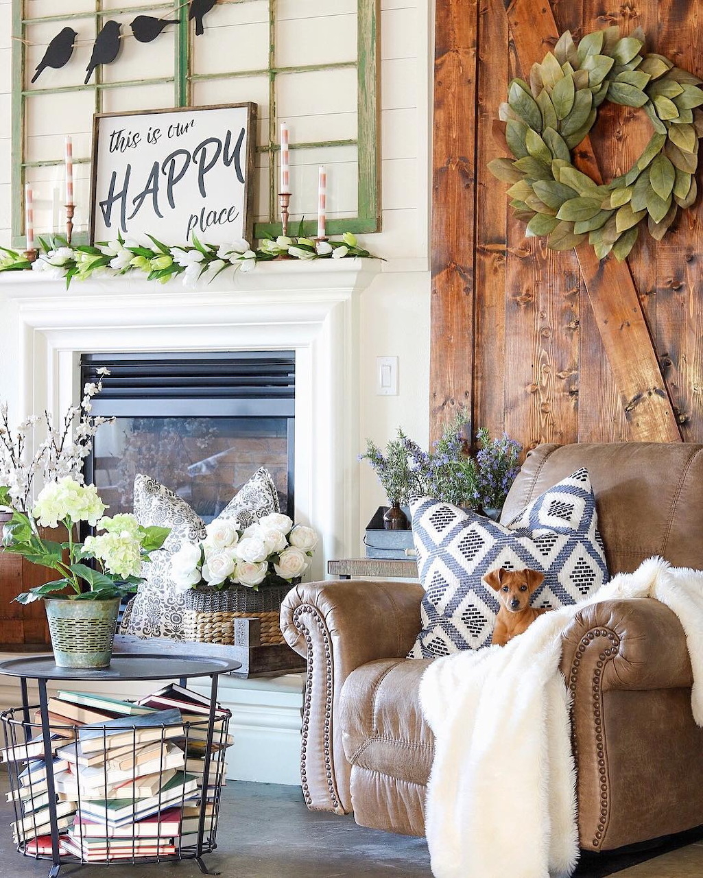 Cozy Farmhouse Living Room Decor