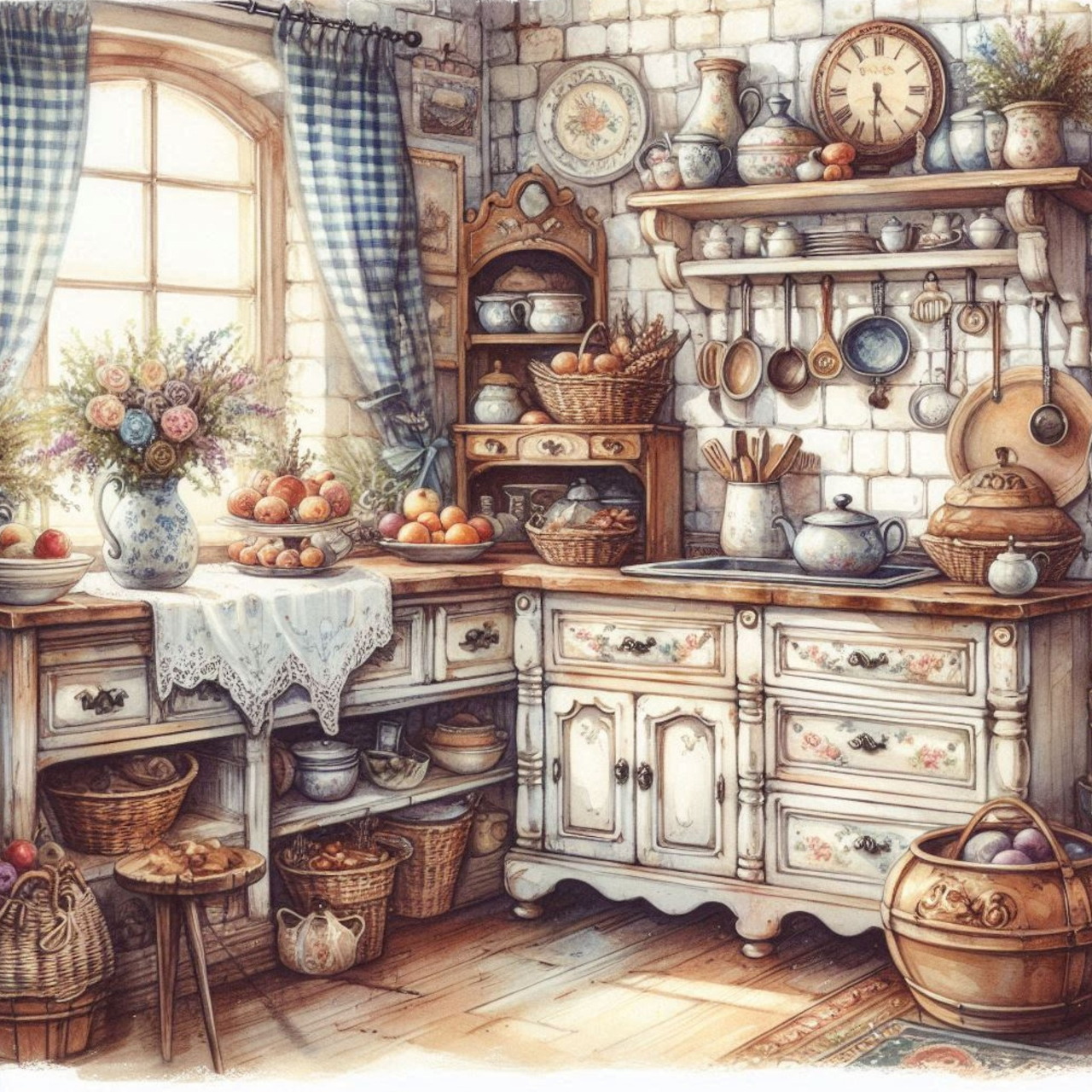 Country Kitchen Interior