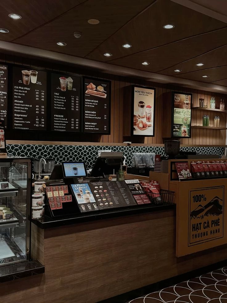 Rustic Coffee Shop Interior