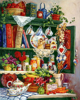 Grandmas Cupboard by Barbara Mock
