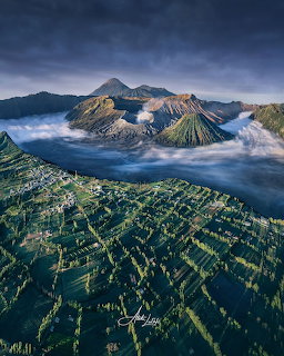 Mount Bromo Volcanic Landscape