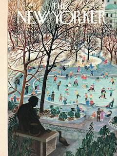 Winter Ice Skating Scene