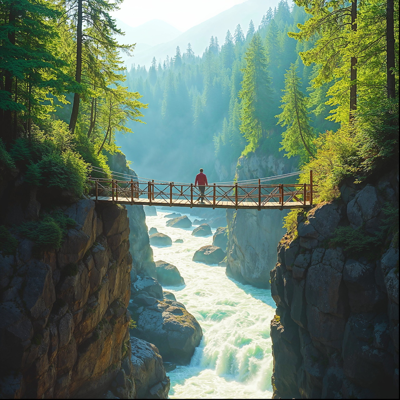 Forest Suspension Bridge