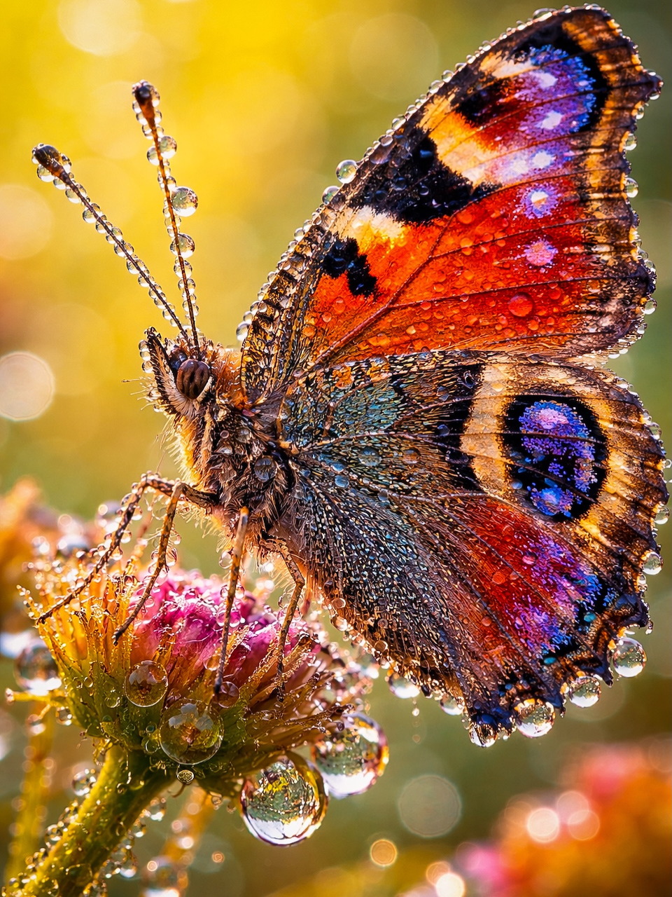 Butterfly on Flower