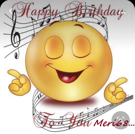 Birthday Emoji Music Notes
