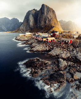 Lofoten Islands Fishing Village