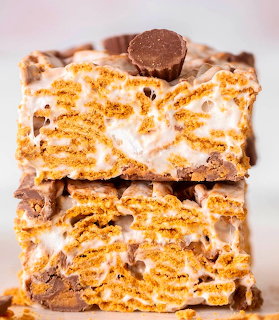 Peanut Butter Marshmallow Bars