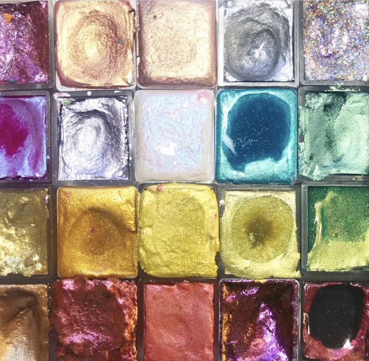 Watercolor Paint Palette
