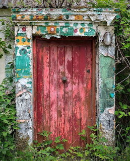 Abandoned House Door County Clare