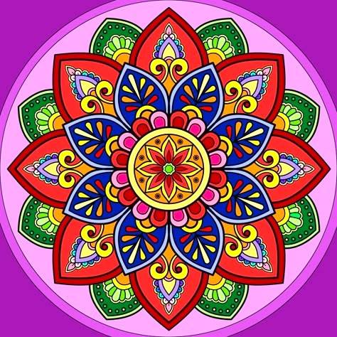 Colorful Mandala Design