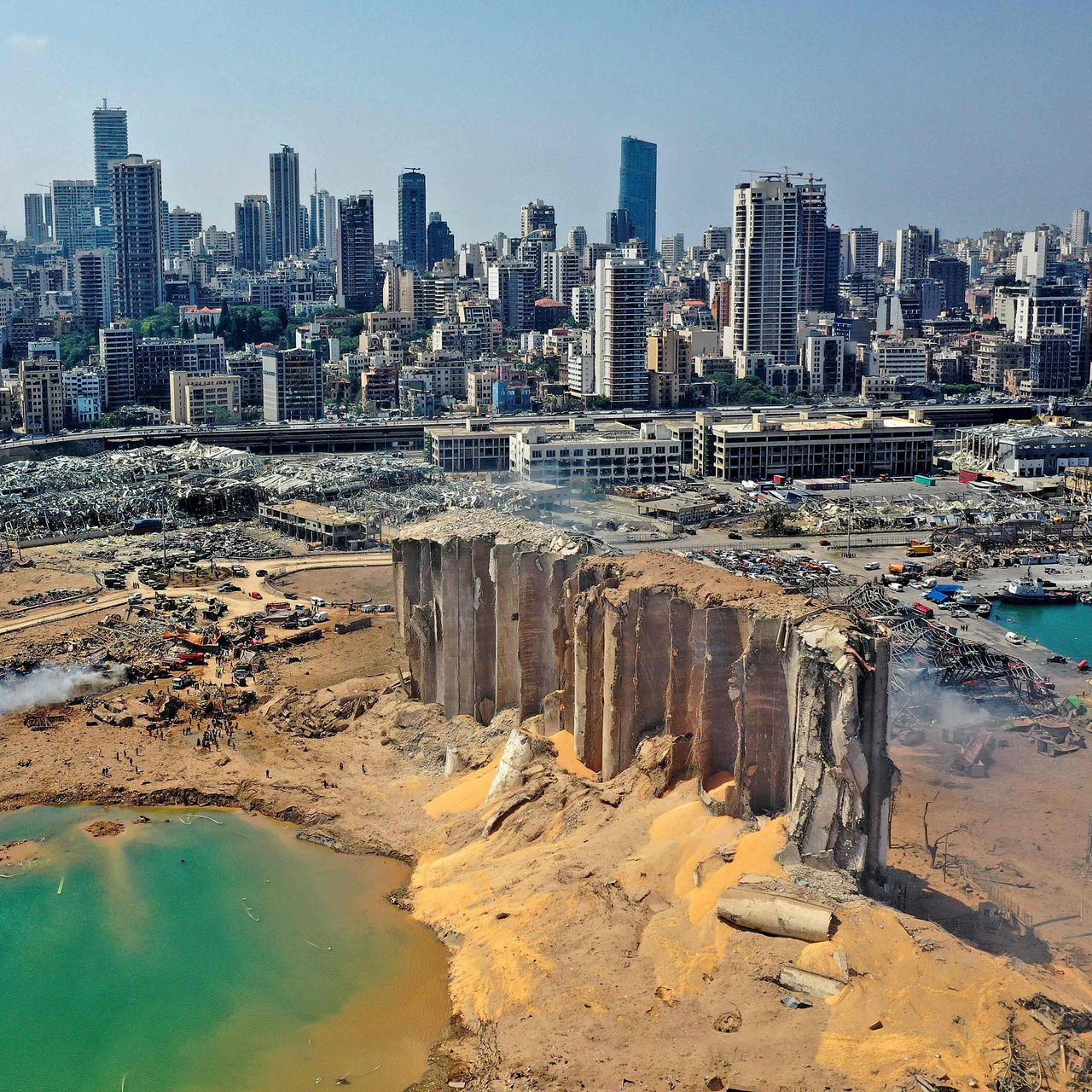 Beirut Silo Ruins