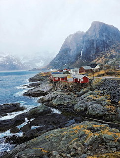 Norwegian Coastal Village