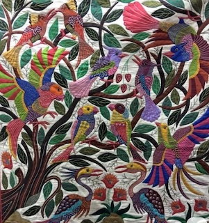 Birds and Flowers Quilt