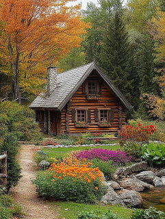 Cabin Pond Autumn Flowers