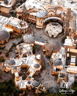 Snowy Alpine Village Aerial